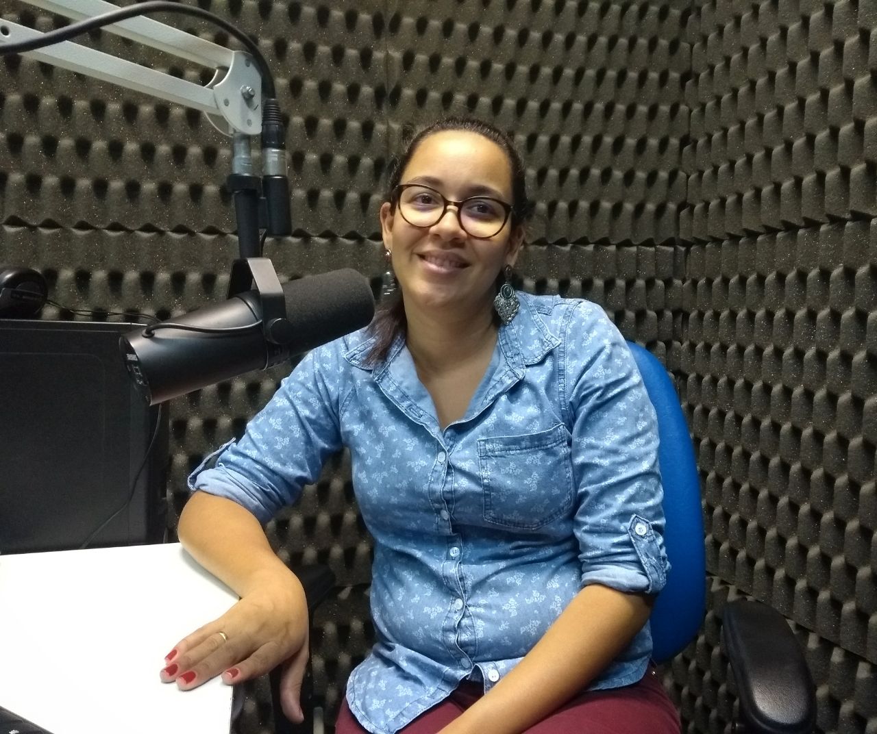 Paola Santana, secretaria de governo de São Cristovão. Foto: Josafá Neto/Rádio UFS