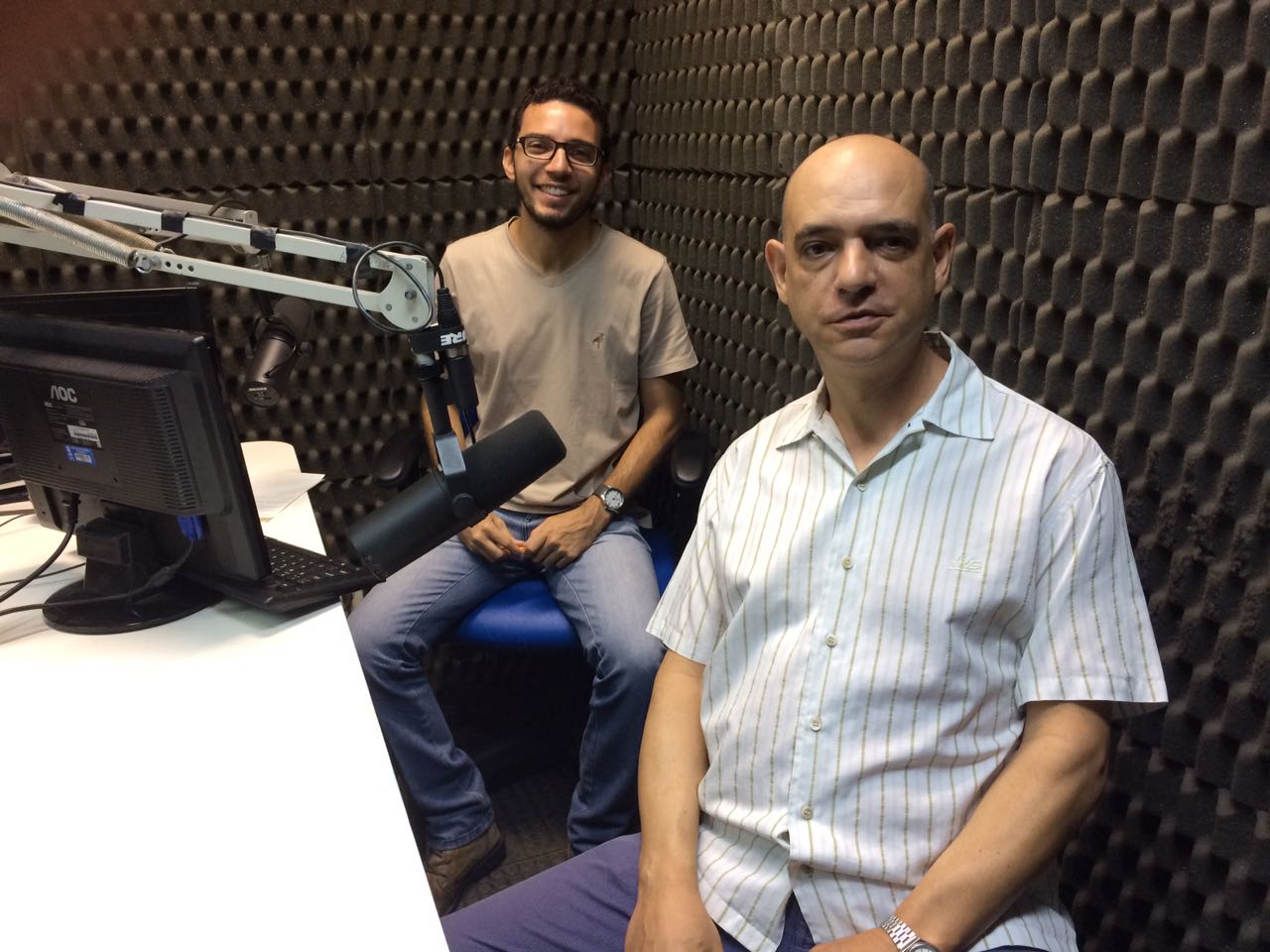 Edson Tomaz anuncia Encontro Regional da ABED. Foto: Divulgação/Rádio UFS