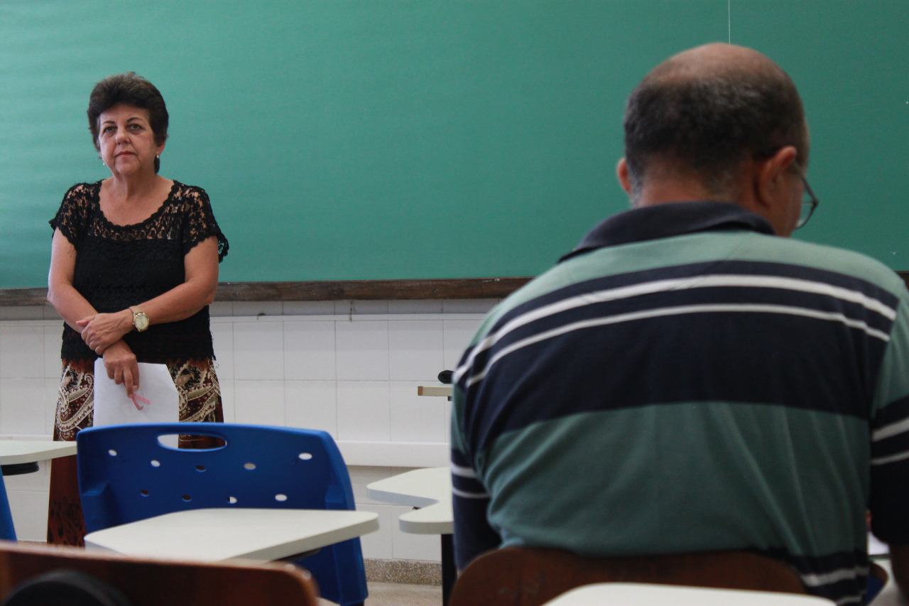 Professora Magno Ramos coordena projeto. Foto: Talisson Souza/Rádio UFS