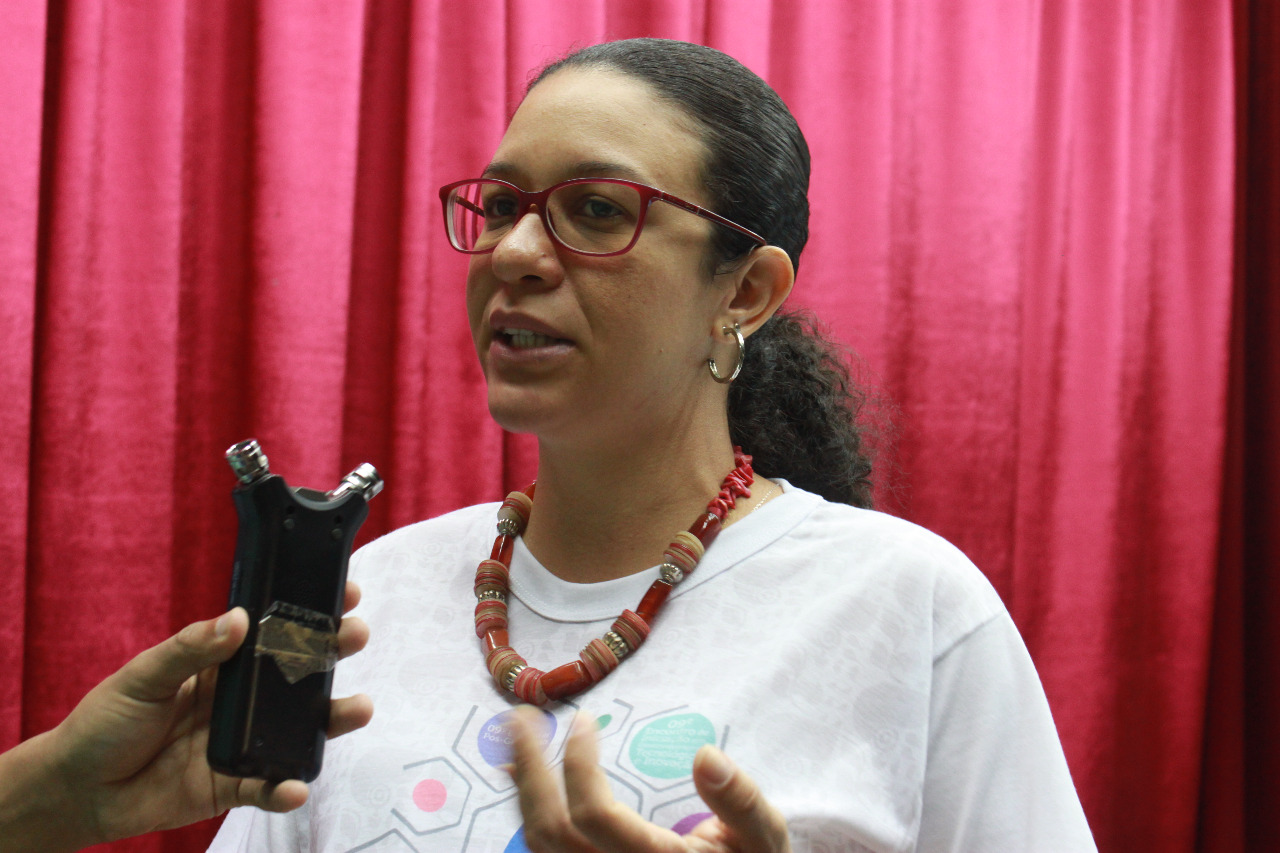 Marília Menezes é professora do Codap. Foto: Raquel Alana/Rádio UFS