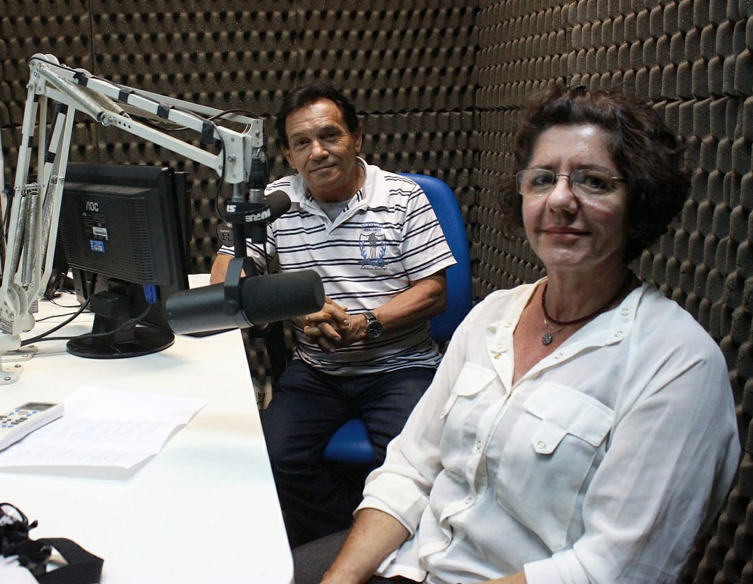Professora Maria Oscilene coordena Bienal. Foto: Raimundo Dionísio/ Rádio UFS