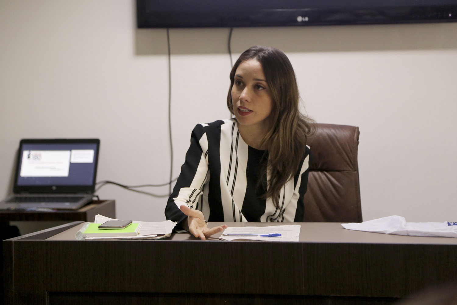Procuradora do MPF/SE, Martha Figueiredo, participou da reunião e da audiência pública do dia 27 de maio.