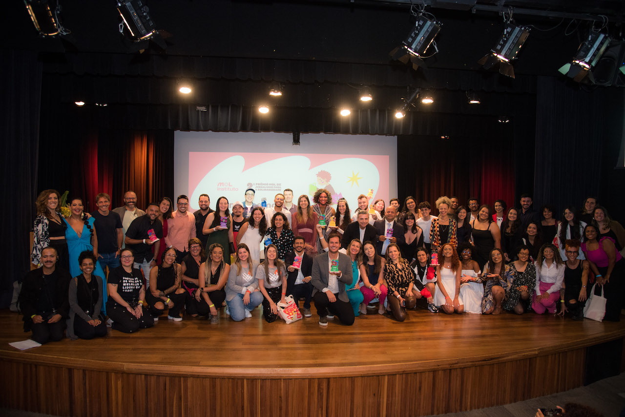 Premiação sobre cultura da doação reuniu profissionais e estudantes de jornalismo na última sexta-feira