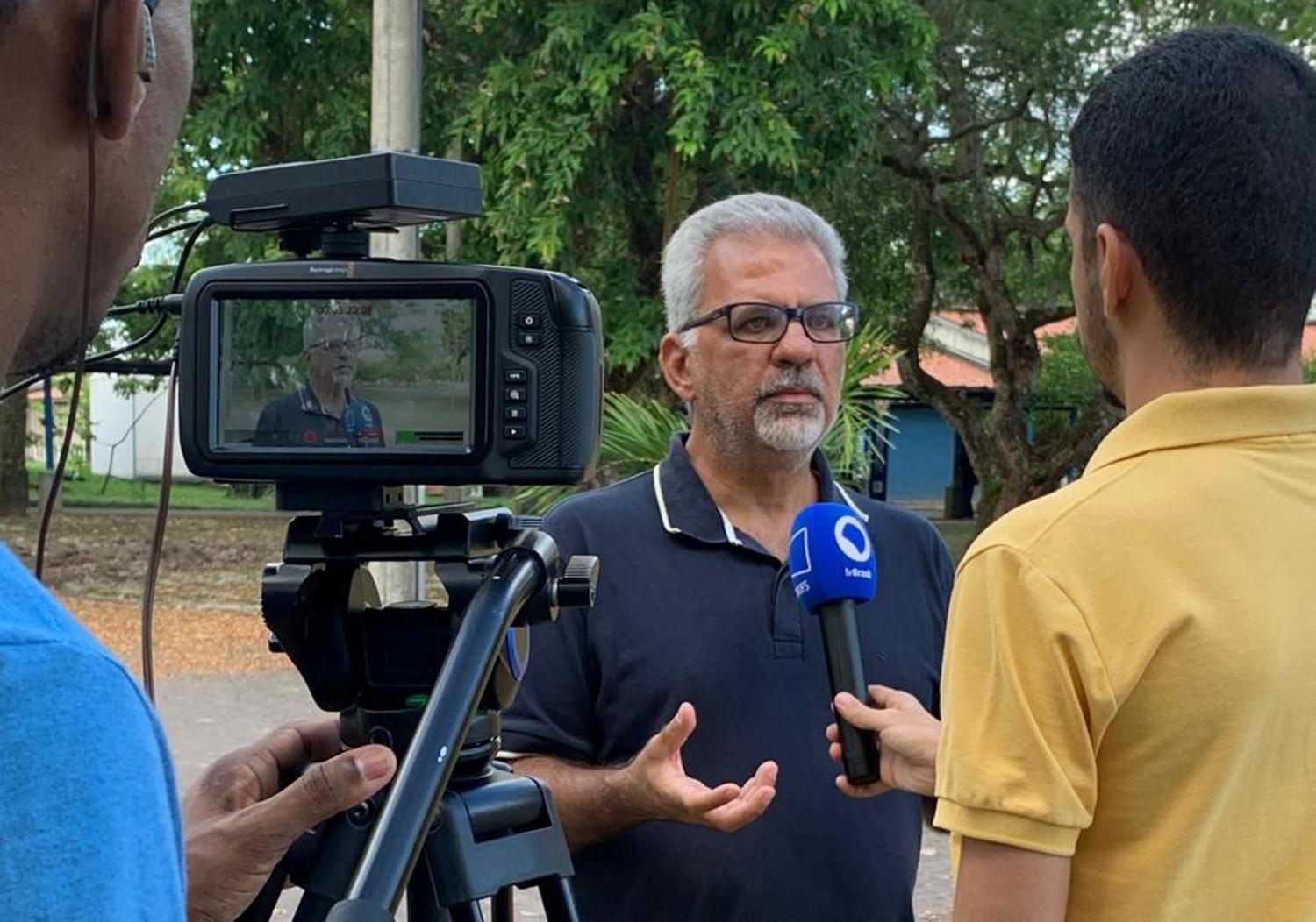 Professor de Arquitetura e Urbanismo da UFS, César Matos, foi um dos entrevistados sobre o tema. Foto: Tauã Ferreira/Rádio UFS