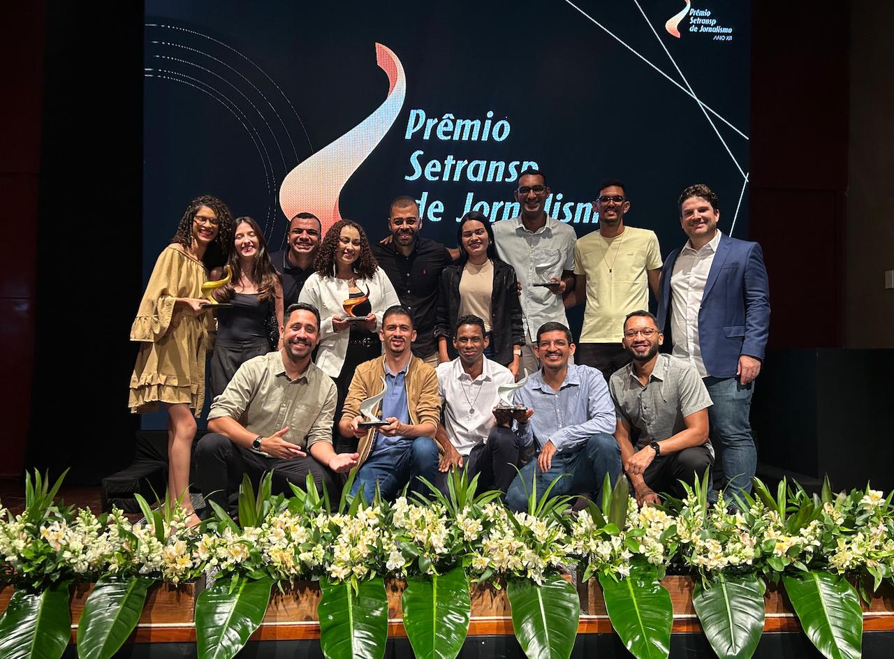 Profissionais e estudantes da Rádio e TV UFS são premiados. Fotos: Divulgação/Rádio UFS