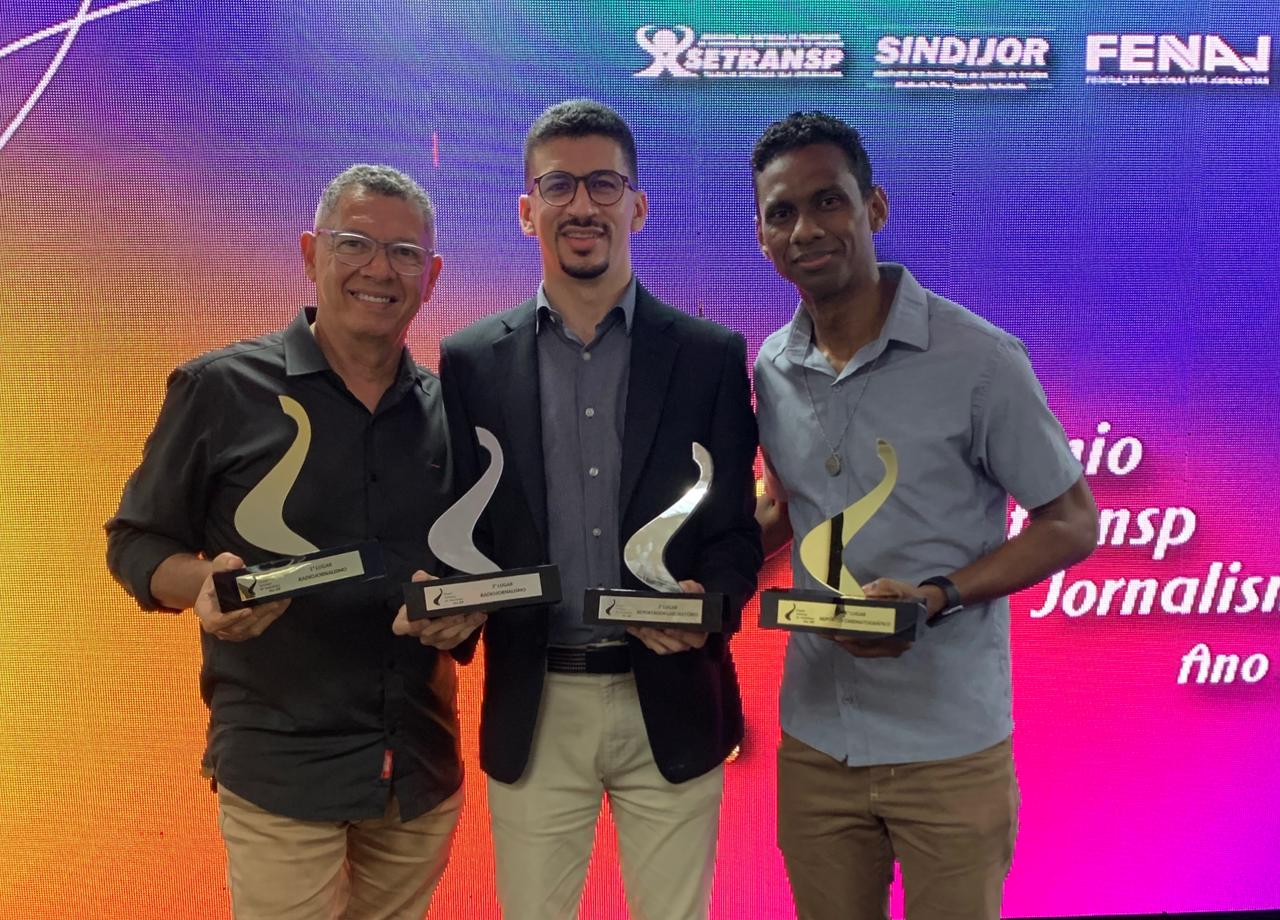 UFS FM e TV UFS conquistaram quatro troféus em três categorias. Fotos: Divulgação/UFS FM